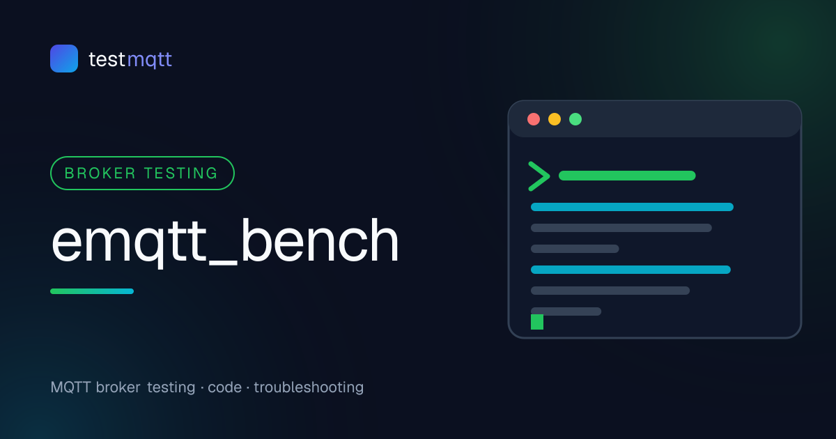 emqtt-bench Guide: Every Command and Flag Explained