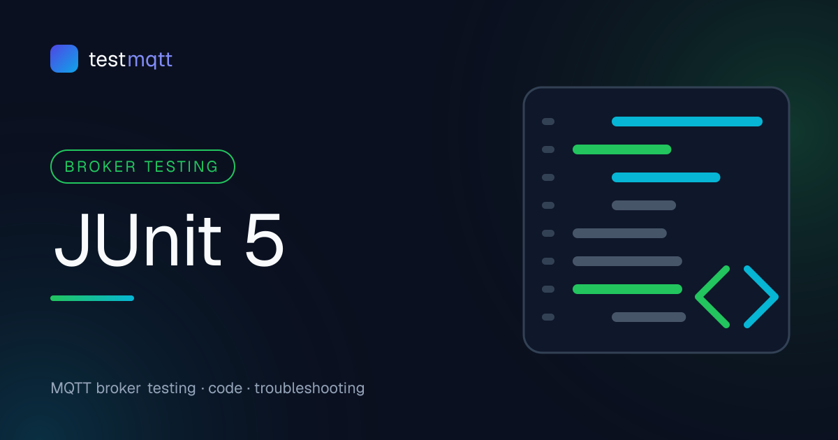 Pruebas de integración MQTT en Java con JUnit 5