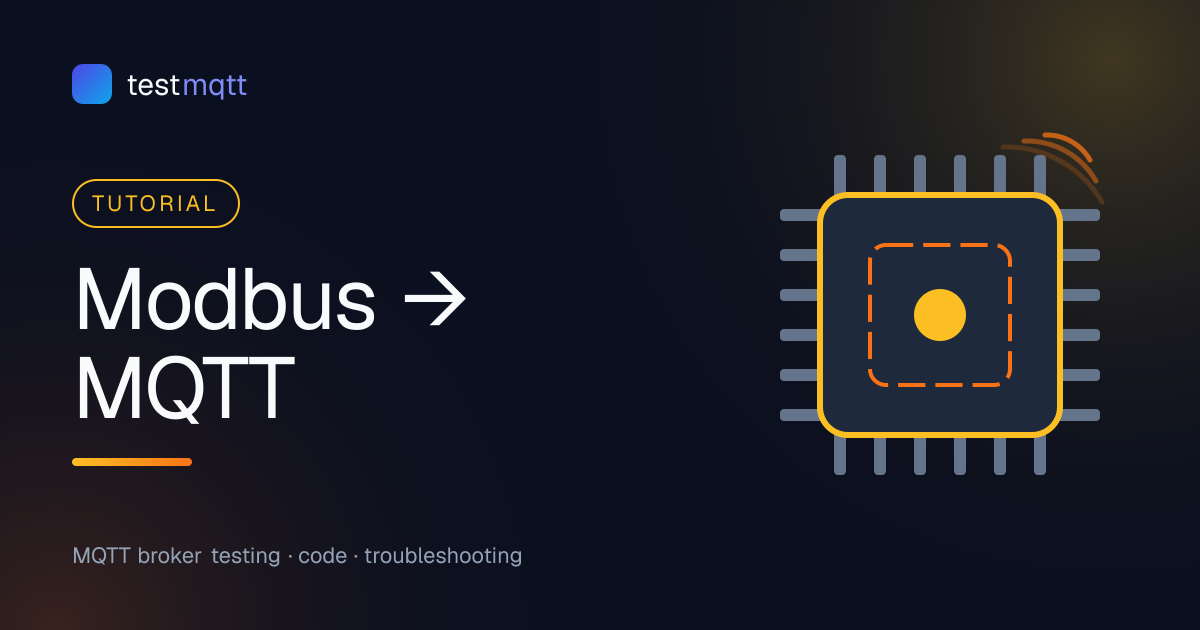 Modbus to MQTT Gateway for PLCs: A Python Modbus TCP Poller