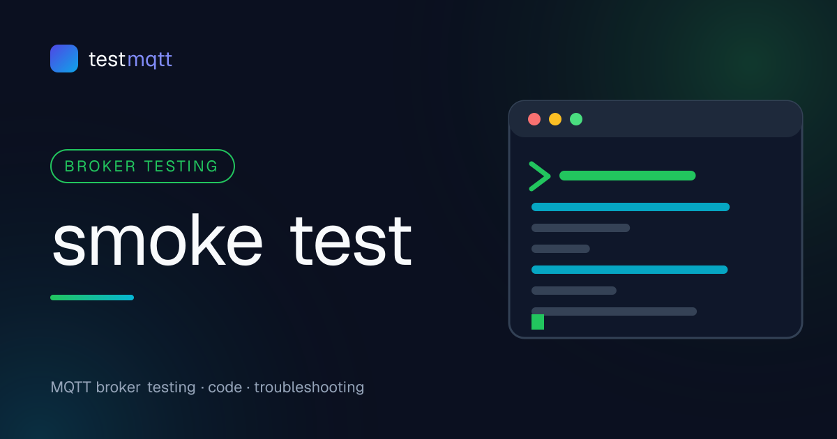 Un script de smoke test MQTT de un minuto (Bash, Python, Node)