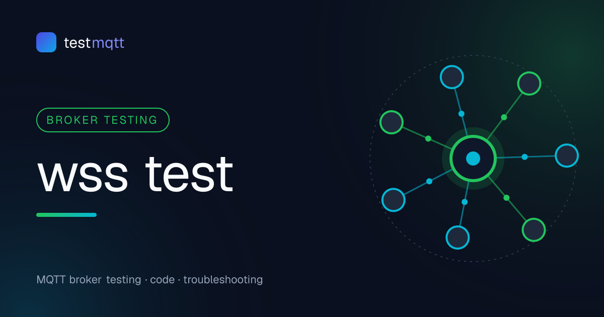 Cómo probar MQTT sobre WebSockets (ws y wss)